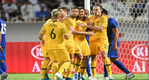 مبتعدًا عن الكويت والأردن.. أستراليا تقسو على تايبيه بتصفيات المونديال